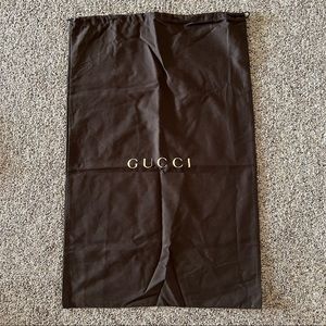 Authentic Gucci Dust Bag 25”x16”